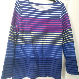 Long sleeve pullover top